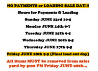 OFFICE HOURS for PICK-UP & PAYMENT OPTIONS