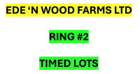 EDE 'N WOOD FARMS Ltd NEIL, FAY, and DEREK JORDAN RETIREMENT ONLINE TIMED FARM AUCTION