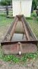 20ft Cast steel water trough with float - 2