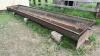 20ft Cast steel water trough with float - 3