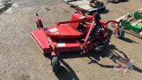 6ft buhler/Farm King 3pt finishing mower, new belts, sharpened blade, 540 PTO, spare belt, F198