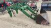 JD 245 Loader w/ 6' bucket, F196 ***Mounting Plates, hardware - Office Shed***