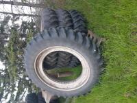 14.9R42 Firestone tires on open centre rim fit 8430