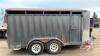 1991 Jamco Livestock trailer, VIN#2J9AA33211M023117, Owner: Leslie A Craik, Seller: Fraser Auction______________________, ***TOD - office trailer*** - 6