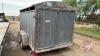 1991 Jamco Livestock trailer, VIN#2J9AA33211M023117, Owner: Leslie A Craik, Seller: Fraser Auction______________________, ***TOD - office trailer*** - 7