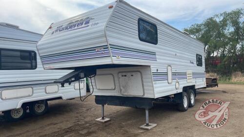 1998 Wanderer Camper Trailer, F221, 23ft , VIN# 4XTFN2129WC208682, Owner: Etienne H Bolay, Seller: Fraser Auction _______________________ ***TOD, keys - office trailer*** F221