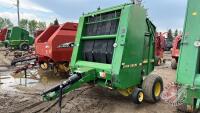 JD 535 RND Baler, s/nE00535X924015, f217 ***Monitor - office shed*** PTO-cabled on unit