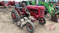 International Super A Tractor with Wood L59 Mower deck, F223