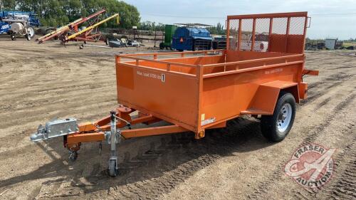 2019 Miska Utility trailer, F56 VIN# 2MSUHB112K1020427, Owner: William S Durno, Seller: Fraser Auction_______________________ ***TOD - office trailer***