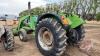 Deutz DX90 2WH, 93HP Tractor with 707D loader and bucket, s/n 7361-011 Tractor s/n 6180516, ***keys - office trailer*** - 9