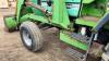 Deutz DX90 2WH, 93HP Tractor with 707D loader and bucket, s/n 7361-011 Tractor s/n 6180516, ***keys - office trailer*** - 10