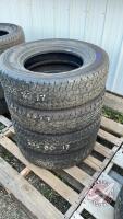 Used LT235/80R17 Assorted, F123