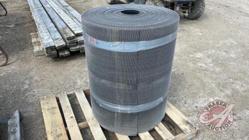 New conveyor belting (Roll) 36inW x 1/4in thick - 211ft length, F239