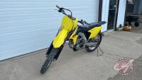 2016 Suzuki RMZ 450, approx 50 hrs showing, VIN# JS1RL42C6G2101565, NO keys required, F240