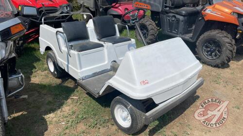 Golf Cart (Columbia) 4 wheel, ***keys - office trailer***