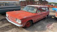 1961 Chevrolet Corvair, F125, VIN#153503567 Owner: Brian C Donogh Seller: Fraser Auction _____________________ ***TOD in office trailer***