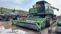 JD 8820 Titan II Combine, F245, 5540 showing, s/n H08820X615966, ***Keys in office trailer***