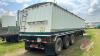 1998 Lode King 45ft Triple Axle Triple Hopper Grain Trailer, Safetied, Vin# 2LDHG4436WT029482, Owner: Richard H English, Seller: Fraser Auction _______________________ - 10