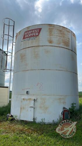 Bin #8 - Approx 2600 Bushel Harvest Hopper Bin, (MUST BE REMOVED BY OCTOBER 31, 2023)