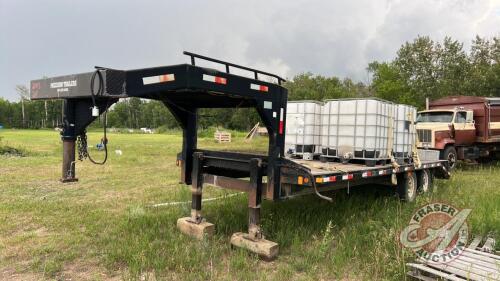 2003 Precision 24ft tandem axle Gooseneck Trailer, Vin# 2P9US82973K078449, Owner: Roland Unger, Seller: Fraser Auction _____________________