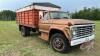 1975 Ford F600 single axle Truck, 50,157 Showing, Vin# F61DCX43566, Owner: Sandra A Unger, Seller: Fraser Auction _________________