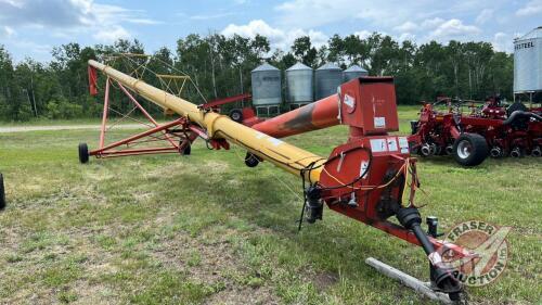 Westfield MK 130-71 PTO Swing Hopper Auger, s/n147823