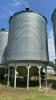 Bin #2 - Approx 5000 Bushel Westeel Rosco Bin on Peloquin Hopper Cone, 5hp 3ph Gold’N Air aeration fan