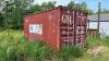 20ft (L) x 8ft (W) x 94in (H) Sea-Can (shipping container)