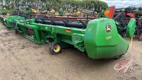 30' JD 630D HydraFloat Draper Header, H40, s/n 730240