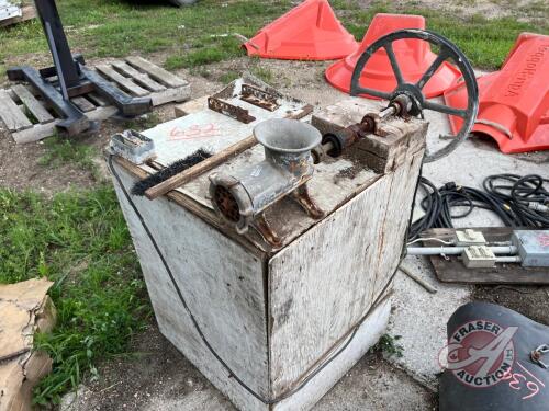 Meat Grinder Table (No Motor)