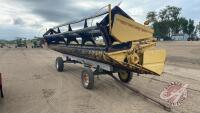 NH 971 25ft Header with Transport, H35, s/n 508562