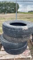 Used 295/75R22.5 Tires, H53