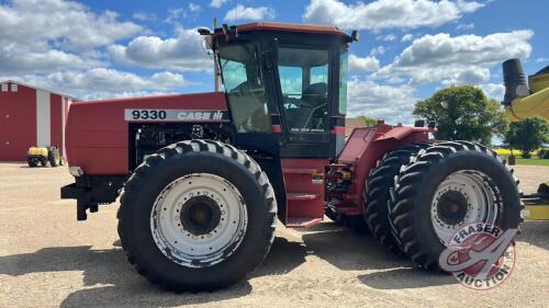 CaseIH 9330 Row Crop Special 4WD Tractor, 8768 Hrs Showing, S/N JFF0036082