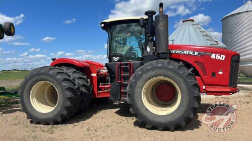 Versatile 450 4WD Tractor, 3125 Hrs Showing, S/N 704486