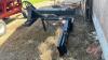 10ft Buhler/Farm King 100 3pt Hyd Angle Blade - 3