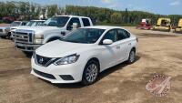 2017 Nissan Sentra SV, H66, VIN#3N1AB7AP9HL654015, 227,968km showing, Owner: Lonnie D Studer Seller: Fraser Auction ____________________ ***Keys & TOD in Office Trailer***