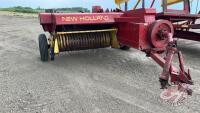 NH 273 Small Square Baler, H85, s/n 285341