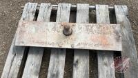 Trailer Ball Hitch Plate, H46