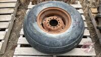 Used Good Year Implement 11L-15SL tire on 12 Bolt Rim, H46