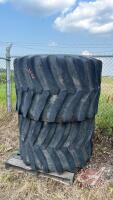 Used Firestone Floatation 23 DT 48x31.00-20 Tires, H46