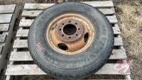 Used Carlisle ST235/85R16 on Rim, H46