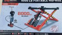 TMG-ALS61 - 6000lb Portable Mid-Rise Scissor Lift, H67