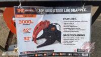 TMG-SLG30 - 30in Skid Steer Log Grapple, H67