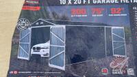 TMG-MS1020A - 10ft x 20ft Metal Garage Shed, H67