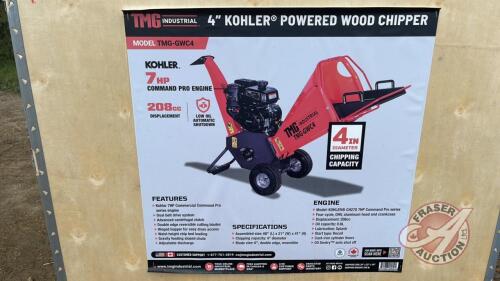 TMG-GWC4 - 4in Kohler Powered Wood Chipper, H67