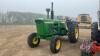 JD 4020 2WD Tractor, H105, s/n N/A 3635 hours showing, *** Keys in Office Trailer ***