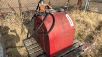 75 Gal Slip tank w/ Gasboy 12v pump, H77