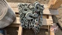 25' 1/2 " grade 70 transport chain, H77