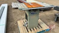 1 1/2 hp table saw, H56