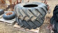 Used Firestone 18.4-26 Tractor Tires, H74